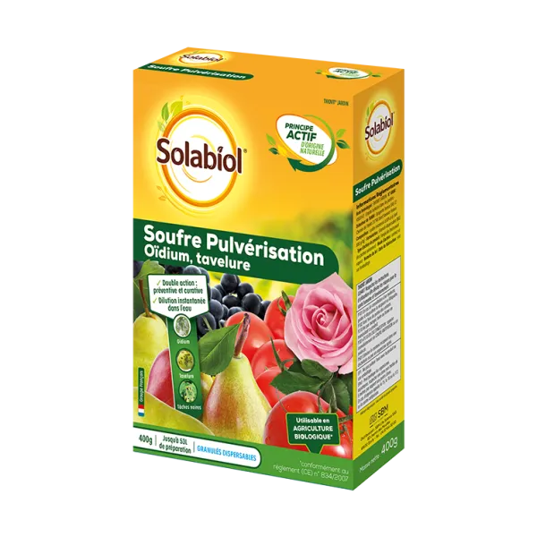 Solabiol souffre en pulvérisation 400g