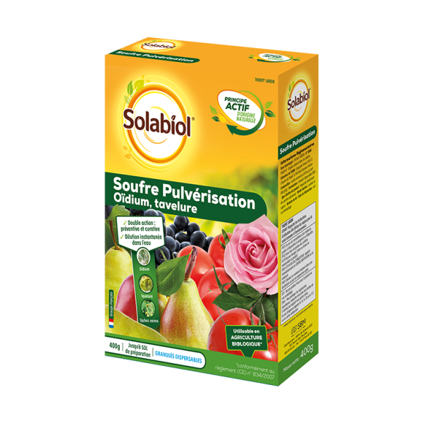 Solabiol souffre en pulvérisation 400g