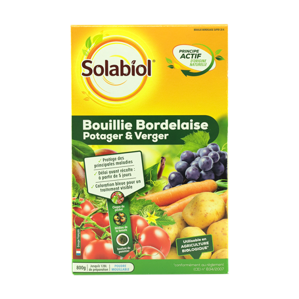 Bouillie Bordelaise Solabilo: Traitement Bouillie Bordelaise Bio