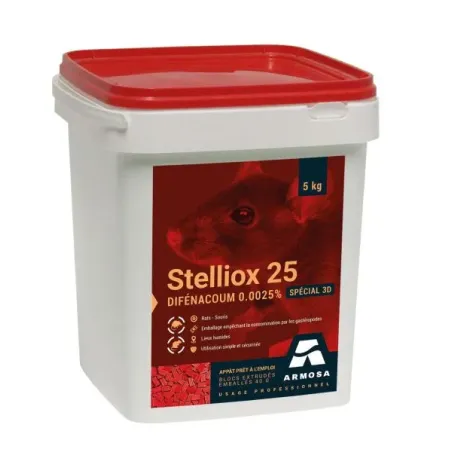 Bloc Raticide Souricide Stellinox 5Kg