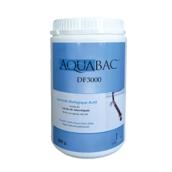 Larvicide anti moustique AQUABAC WG (DF3000) 500g