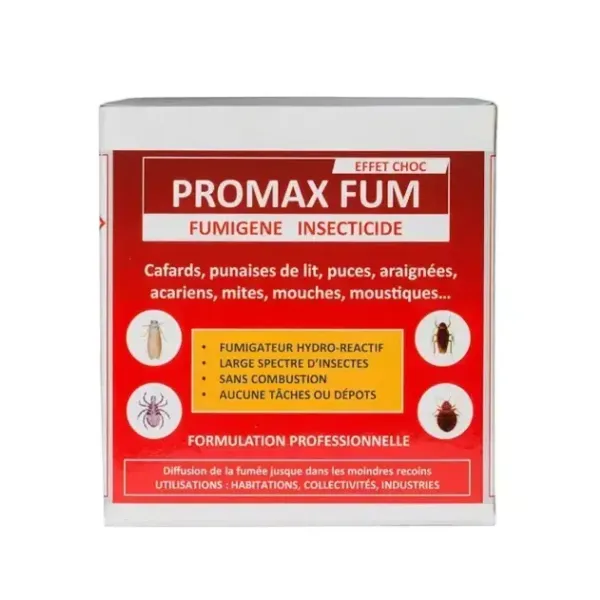 FUMIGÈNE INSECTICIDE PROMAX JUSQU'À 50M²