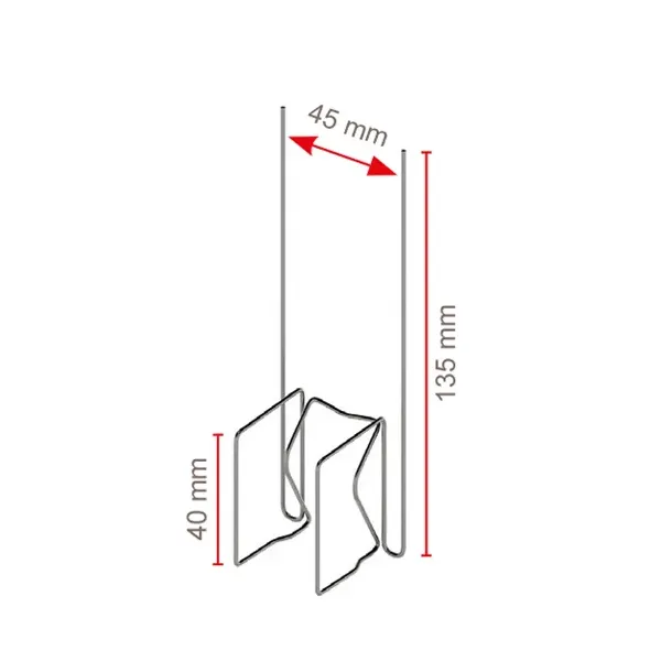 ULTRA CLIPS GOUTTIÈRE (UNITÉ)