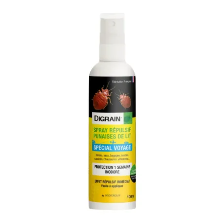 REPULSIF PUNAISES DE LIT SPECIAL VOYAGE DIGRAIN 100ML