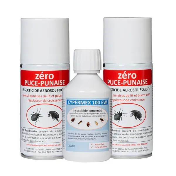 PACK TRAITEMENT ANTI PUNAISE DE LIT