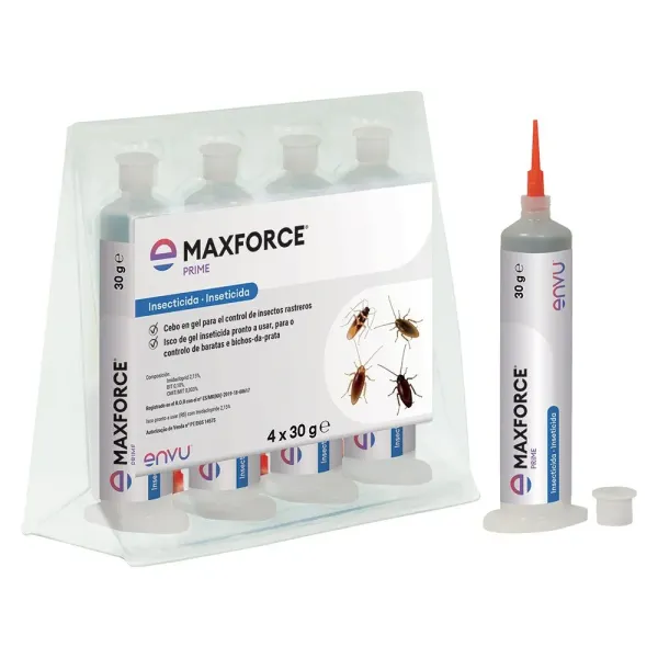 4 x Insecticide Gel MAXFORCE Prime 30g
