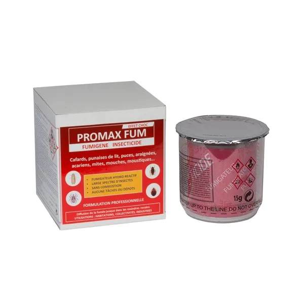 24 x FUMIGÈNE PUNAISE DE LIT JUSQU'À 30M²