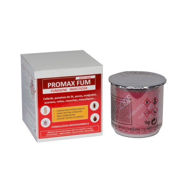 24 x FUMIGÈNE PUNAISE DE LIT JUSQU'À 30M²