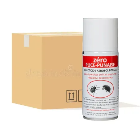 Aérosol Fogger anti puces Zéro Puce