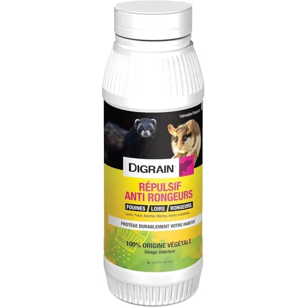 Répulsif poudre anti-rongeurs Digrain 500g
