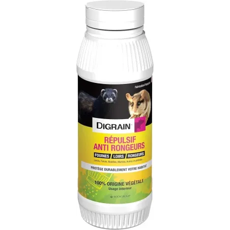 Répulsif poudre anti-rongeurs Digrain 500g