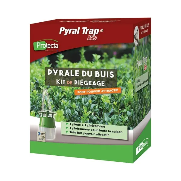 KIT DE PIÈGE + PHÉROMONE LA PYRALE DU BUIS