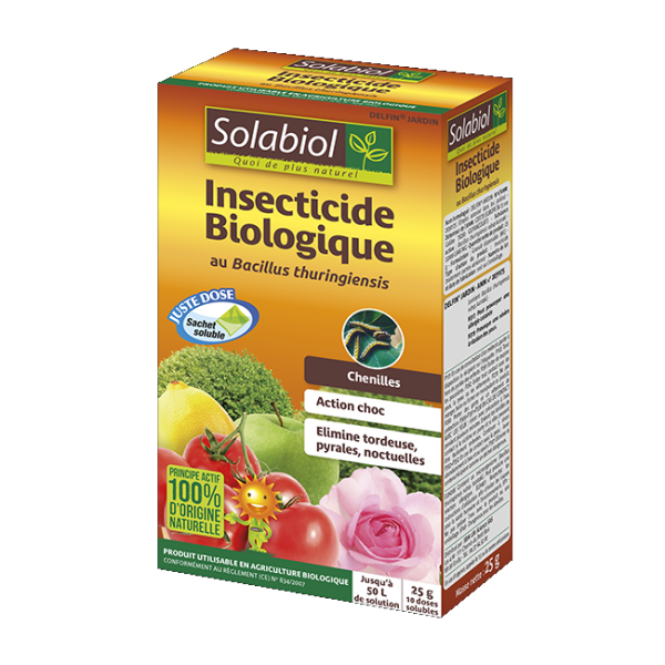 INSECTICIDE BIOLOGIQUE 2,5g x 10 INSECTICIDE BIOLOGIQUE 2,5g x 10