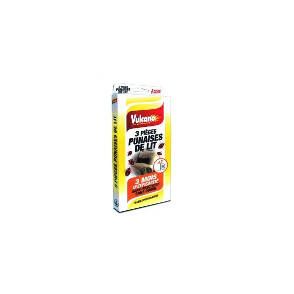 Piège à punaise BED BUGS TRAP (Lot de 3)
