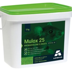 Avoine décortiqué Raticide Souricide MULOX 5KG