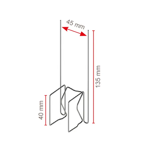 ULTRA CLIPS GOUTTIÈRE (20 MÈTRES)