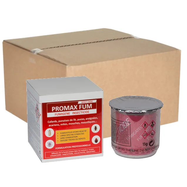 24 x FUMIGÈNE INSECTICIDE PROMAX JUSQU'À 50M²
