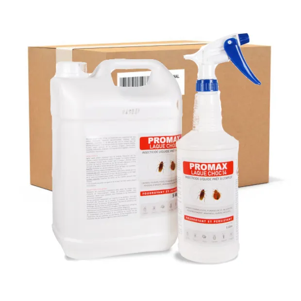 4 x ANTI CAFARD PROMAX LAQUE CHOC 5L