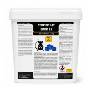 Bloc Raticide Souricide Stop BP Rat Brod 5Kg